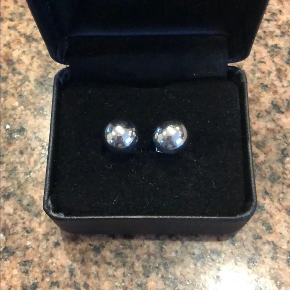 Large Silver Studs